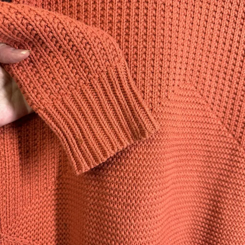 SOFT SURROUNDINGS Sweater XS‎ Oversized Chamonix Pullover Chunky Ribbed Knit
